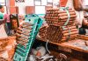 Tabaco factory in Trinidad, Cuba. My Cuban Story - background.